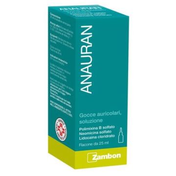 Anauran gocce auricolari fl 25ml