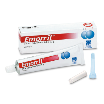 Emorril*crema 40g 1%+1,5%