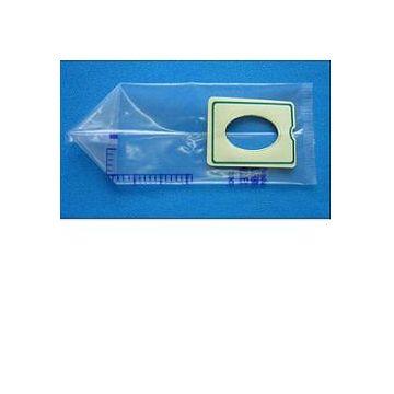 Sacca di drenaggio da gamba per incontinenza 750 ml tubo 10 cm con laccetti e bottoni 30 pezzi