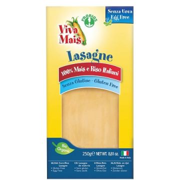 Viva mais lasagne di mais e riso 250 g senza uova
