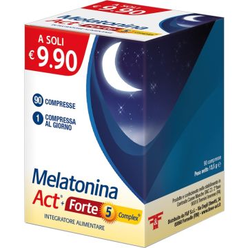Melatonina act+forte 5 complex 90 compresse