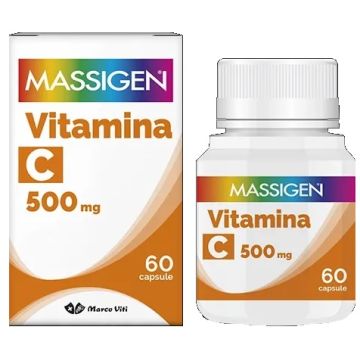 Massigen c viti 500mg di vitamina c 60 capsule
