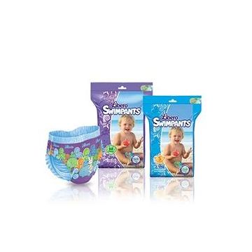 Pannolini mare/piscina libero swim pants per bambino 7/16 kg 6 pezzi