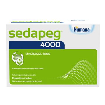 Sedapeg 4000 20 bustine monodose x 10g humana