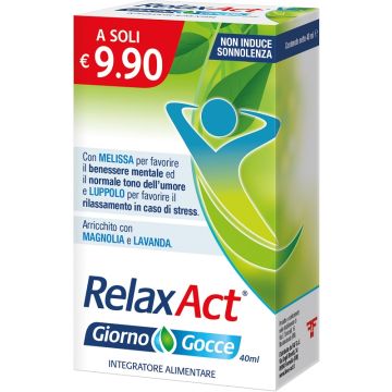Relax act giorno gocce 40 ml