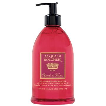 Acqua di bolgheri sapone delicato bio bacche di vinum 500 ml