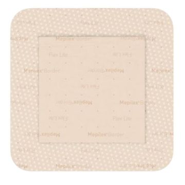Medicazione in schiuma di poliuretano mepilex border flex lite 4x5 cm 10 pezzi